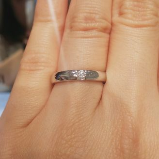 【DAMIANI(ダミアーニ)】の口コミ 指に入れた瞬間、滑らか…！と思いました。他にいろいろ試しましたが、この...