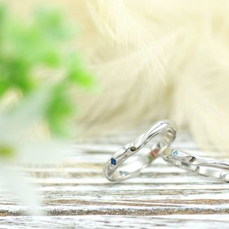 【kazariya Yui】の口コミ  自分たちだけのオリジナルの指輪が欲しいなーと探していたところ、こちら...