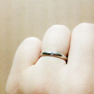 【Something Blue(サムシングブルー)】の口コミ たくさんあるデザインの中で、シンプルにするかデザイン性のあるものにする...