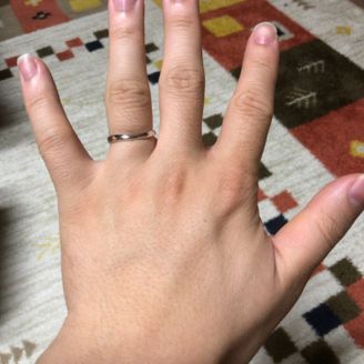 【HOSHI no SUNA 星の砂(ほしのすな)】の口コミ 妻がデザインをとても気に入っていて、私はストレートラインが良かったので...