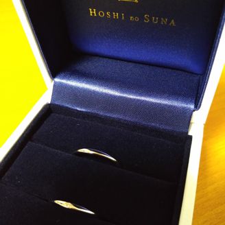 【HOSHI no SUNA 星の砂(ほしのすな)】の口コミ 細くシンプルなデザインで悪目立ちせず、日常的に使用していても違和感なく...