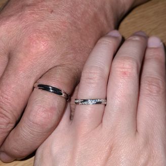 【PILOT BRIDAL(パイロットブライダル)】の口コミ 何種類か指輪を持ってきてもらい、見せていただきましたが、一番初めに目が...