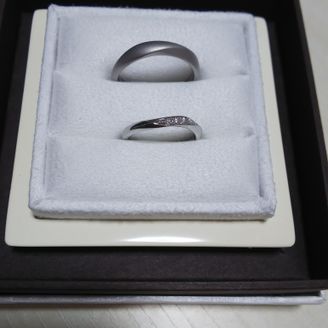 【LUCIE(ルシエ)】の口コミ 職業柄、あまり派手なものはつけられないので、シンプルなものを選んだ。ま...