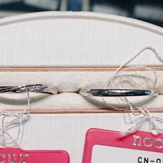 【エルマールサカモト】の口コミ 私はウェーブラインのリングが良かったので選ばなかったのですが、とてもシ...