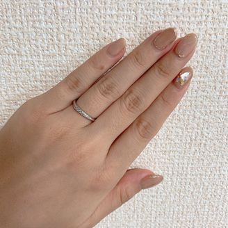 【TASAKI(タサキ)】の口コミ 太すぎず細すぎないデザインのものを探していておすすめされたものでした。...