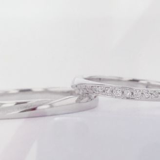 【JEWELRY  KAMATA(ジュエリーかまた)】の口コミ 希望のデザインは
・リング自体は横から見てまっすぐ平らであること
・リ...