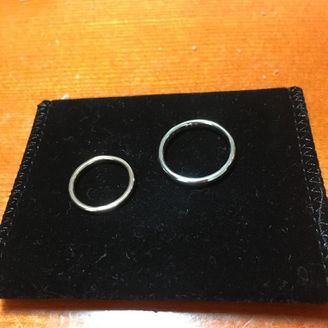 【Zuii(ズイ)】の口コミ 一度きりの指輪ならふたりで作ろうということで作りました。また、既製品よ...