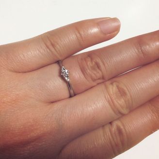 【MAISON JEWELL(メゾンジュエル)】の口コミ 価格が予算内だったことと、デザインも好きなものがすぐみつけられたのでこ...