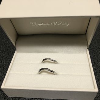 【Condense Wedding (コンデンスウエディング)】の口コミ 1番の決め手はデザインです。私がずっとイメージしていた通りの物で、見た...