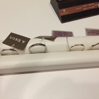 【TIARA(ティアラ)】の口コミ パナジウムの指輪を探していたのですが、静岡県にはこの店舗しかないとの事...