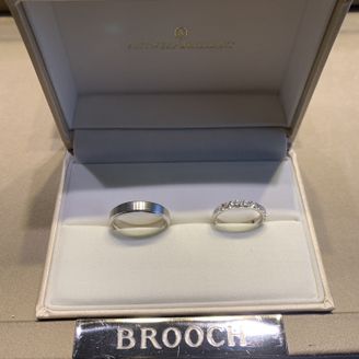 【ANTWERP BRILLIANT(アントワープブリリアント)】の口コミ 結婚指輪を購入するつもりがなく、一度見に行くという感じで来店したら、相...