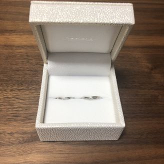 【SONARE(ソナーレ)】の口コミ 指輪の決め手はデザインです。少しウェーブかかったデザインが良かったので...