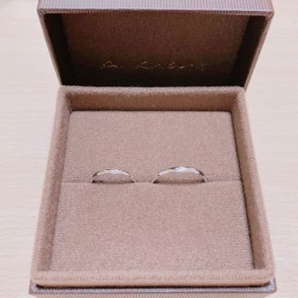 【Ankhore(アンクオーレ)】の口コミ ダイヤが派手すぎないもので、でも一粒ではシンプル過ぎるなと思っていたの...