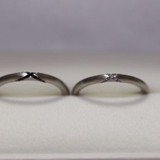 【Sirena Azzurro(セイレーン アズーロ)】の口コミ 丸いフォルムの指輪が珍しいと思ったのと、細身でデザインも変わっていて気...