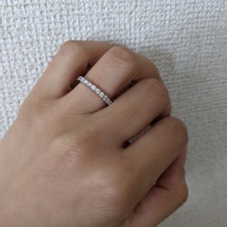 【WAKO BRIDAL】の口コミ 普段から着けれるデザインとして、ハーフエタニティで検討していました。
...