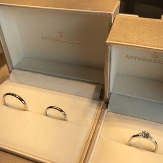 【ANTWERP BRILLIANT(アントワープブリリアント)】の口コミ 細身でシンプルな指輪の中でも、長く身につけることを考えて丈夫なものが良...