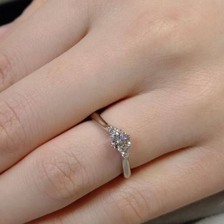 【LEHAIM(レハイム)】の口コミ ウェーブデザインの指輪を探していました。色々なタイプのものを試着しまし...