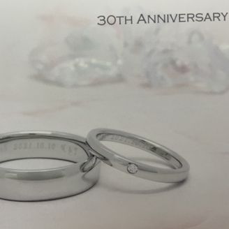 【NONBODY(ノンバディー)】の口コミ 主人から思わぬサプライズで指輪を購入することに‥主人は太めのリングを私...