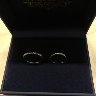 【towa et toi(トワエトワ)】の口コミ シンプルで肌なじみがよく自然に付けていられるデザインですが、ダイヤがナ...