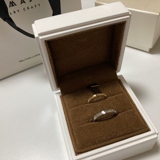 【ジュエリークラフトYAMAJI】の口コミ 王道の結婚指輪が似合う感じではなかったのでシルバーアクセサリーが苦手だ...