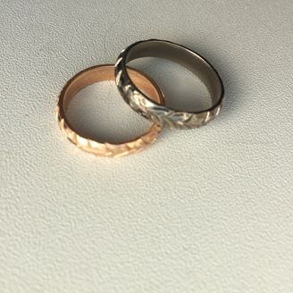 【Hawaiian Palms Jewelry】の口コミ 最初、4℃と悩んだのですが、元々ハワイアンジュエリーが好きだったことも...