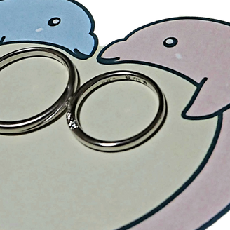 【OCTAVE(オクターヴ)】の口コミ あまり派手すぎず、綺麗なラインのデザインに一目惚れしました。指輪のデザ...