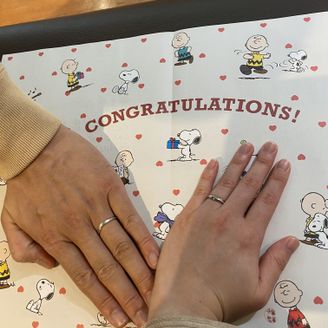 【JEWELRY  KAMATA(ジュエリーかまた)】の口コミ 新婦側の手の大きさが小さいため、なかなか合うものが見つからず、モルガナ...