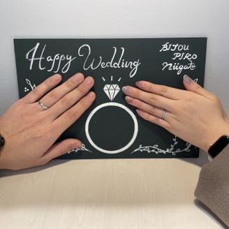 【Honey Darling(ハニーダーリン)】の口コミ 自分のこだわりとして、リングは細めのs字がよくてピンクゴールドがいいか...