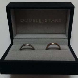 【DOUBULE-STARS(ダブルスター)】の口コミ 私が金属アレルギー持ちのため、普段使いをしても痒くならないようにチタン...