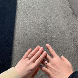 【PRIMA PORTA(プリマポルタ)】の口コミ 担当者さんがウェーブでシンプルなものを探していると言っただけですぐにこ...