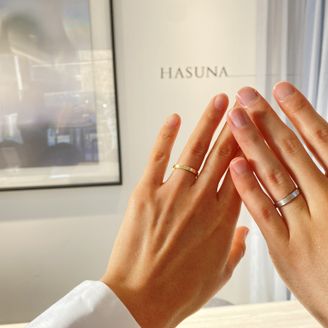 【HASUNA(ハスナ)】の口コミ HASUNAのブランドコンセプトに共感し、永く毎日身に付けるものだから...