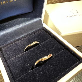 【HOSHI no SUNA 星の砂(ほしのすな)】の口コミ 指自体は細く節が太めの非常に難しい条件でしたが、リングの動きや太さを変...