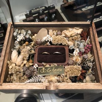 【手作り指輪工房 G.festa(ジーフェスタ)】の口コミ 結婚指輪は手作りがよくて、いろいろ探していたら岐阜市に作れるとこを見つ...