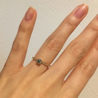 【Joie de treat.(ジョア・ドゥ・トリート)】の口コミ せっかく買ってもらうので、なるべく普段も付けれるような少しカジュアルな...