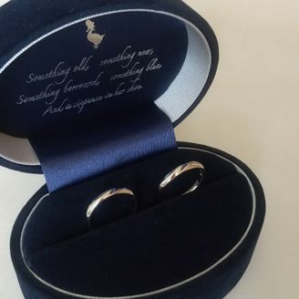 【Something Blue(サムシングブルー)】の口コミ 似たようなデザインのものは、他の店舗にもありましたが、こちらが最も価格...