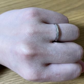 【BELLE NOBLE(ベルノーブル)】の口コミ 指輪購入の決め手は指輪のデザインが好きだった事、指輪の素材や加工を好み...