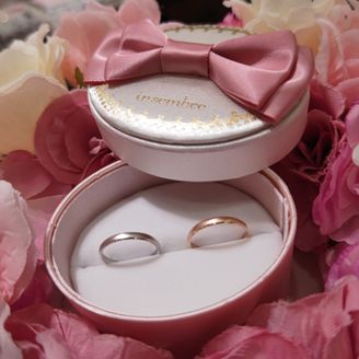 【insembre(インセンブレ)】の口コミ 自分のをピンクゴールド、主人のをプラチナで作れるか。がまず最初の条件で...