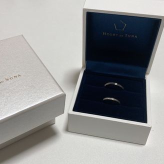 【HOSHI no SUNA 星の砂(ほしのすな)】の口コミ シンプルでストレートもしくはウェーブラインであるものの、ありふれたデザ...