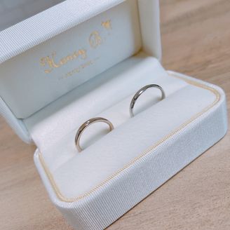 【Honey Bride(ハニーブライド)】の口コミ デザインのシンプルさ、価格帯、丈夫さのバランスが良かったので決めました...