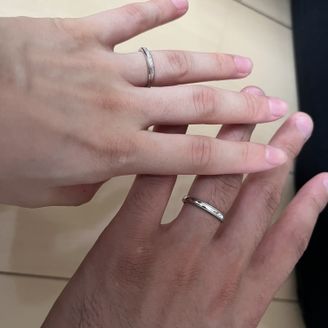 【ツインズキューピッド(Twins Cupid)】の口コミ 指輪のデザインを重視しました。好きな形やリングの大きさ、色など自分好み...