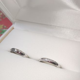 【PILOT BRIDAL(パイロットブライダル)】の口コミ 決め手は、指輪のフィット感です。パイロットブライダルの指輪は内甲丸仕上...