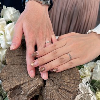 【Hamri(ハムリ)】の口コミ 結婚指輪は2人で手作りしたいと思い、鋳造製法で作れるところを探していま...