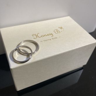 【Honey Bride(ハニーブライド)】の口コミ 最初は色々な可愛いデザインの指輪を見て探してましたが結局自分達に合った...