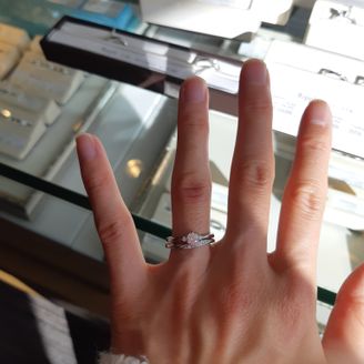 【LUCIE(ルシエ)】の口コミ キュートなデザインが多いイメージのブランドです。また、指輪の幅を変えれ...