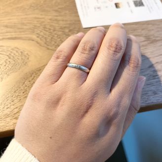 【PILOT BRIDAL(パイロットブライダル)】の口コミ ネットでこのデザインを見た時は、地味だと思っていましたが、実物はすごく...