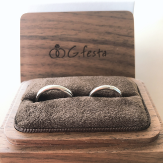 【手作り指輪工房 G.festa(ジーフェスタ)】の口コミ 手作りなので価格が抑えられることが決め手でした。また手作りで同じ仕上が...