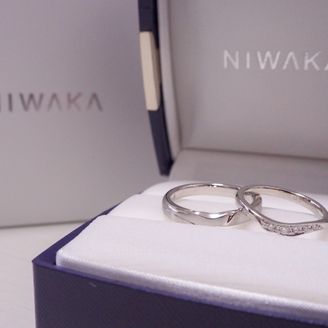 唐花 KARAHANA [結婚指輪] 俄(にわか) | Ringraph(リングラフ)