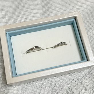 【PROPOSE(プロポーズ)】の口コミ Disneyコラボのシンデレラシリーズでブルーのちいさめダイヤがシンプ...