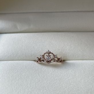 Disney / プリンセス・ティアラ・ハート [婚約指輪] ケイウノ
