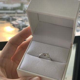 【William-LennyDiamond(ウィリアム・レニー・ダイヤモンド)】の口コミ 世界で一番輝くと言われているウィリアムレニーダイヤモンドを夫が選んでく...